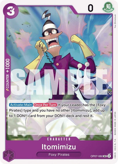 Image for Itomimizu (OP07-060) (500 Years in the Future) - One Piece Card Game