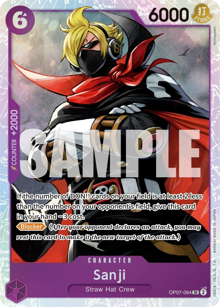 Image for Sanji (OP07-064) (500 Years in the Future) - One Piece Card Game