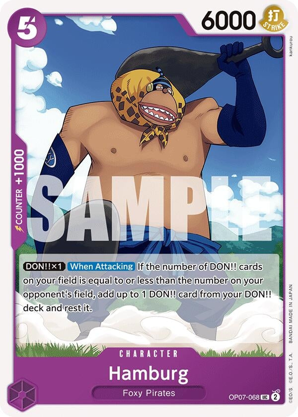 Image for Hamburg (OP07-068) (500 Years in the Future) - One Piece Card Game