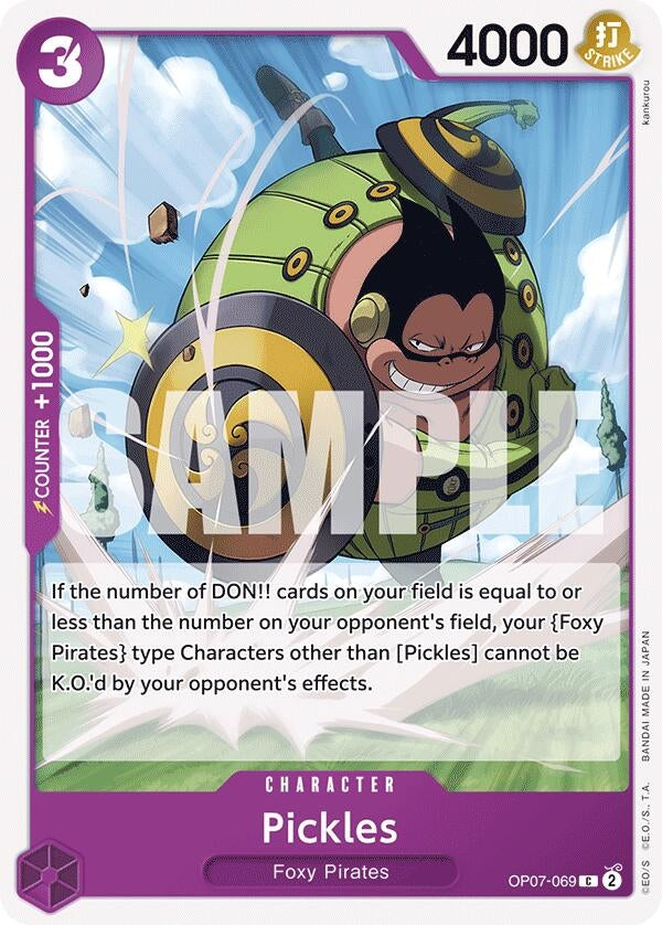 Image for Pickles (OP07-069) (500 Years in the Future) - One Piece Card Game