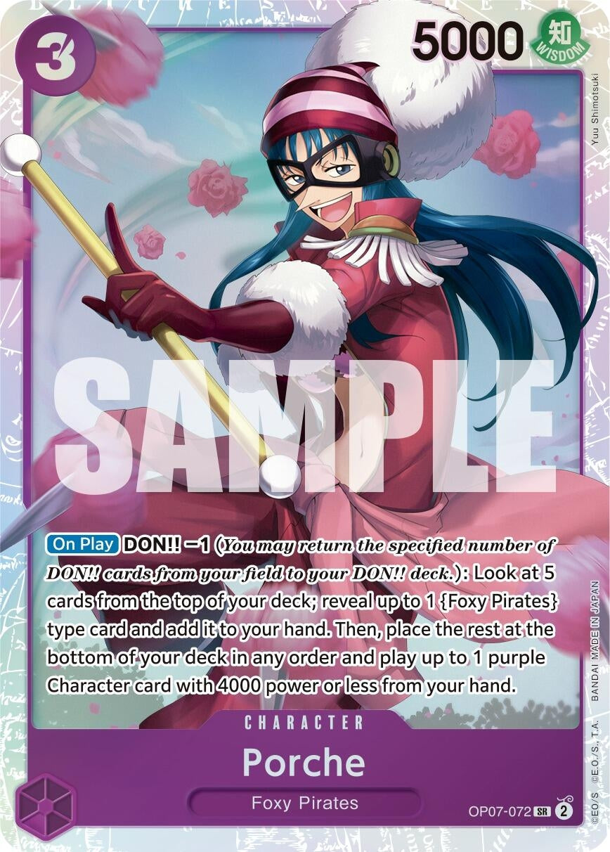 Image for Porche (OP07-072) (500 Years in the Future) - One Piece Card Game