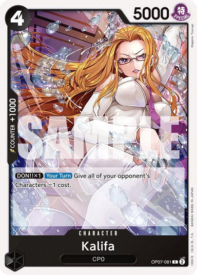 Image for Kalifa (OP07-081) (500 Years in the Future) - One Piece Card Game