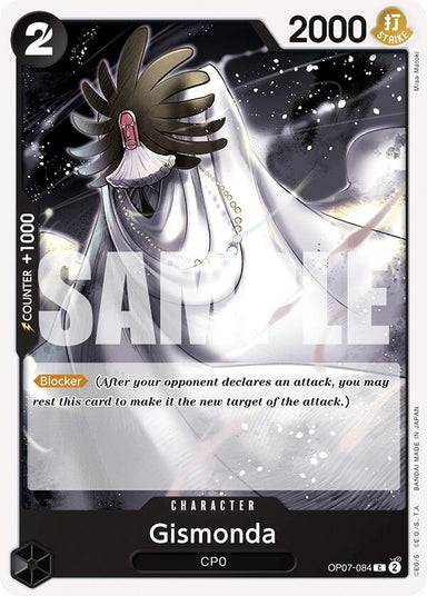 Image for Gismonda (OP07-084) (500 Years in the Future) - One Piece Card Game
