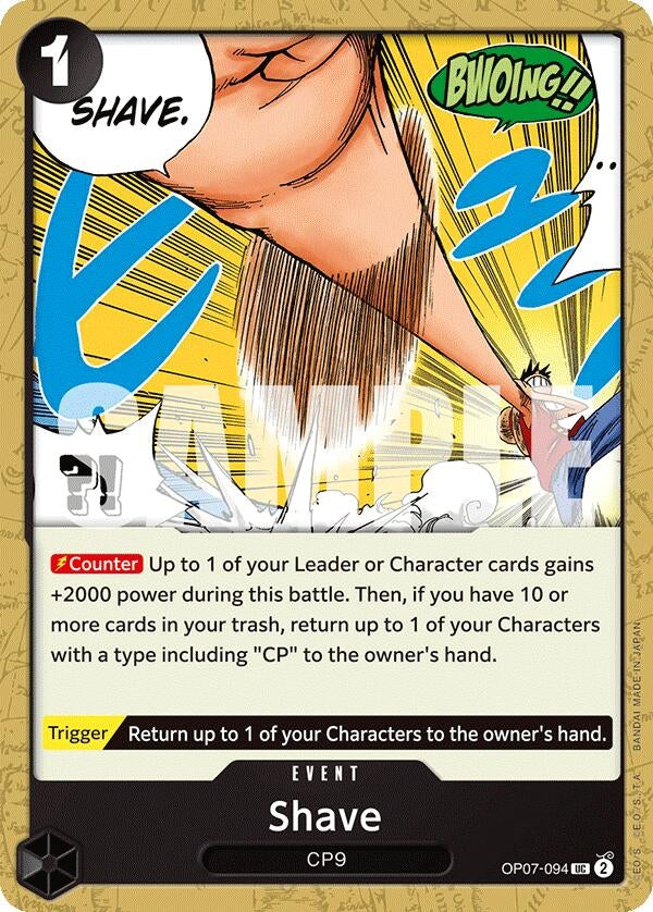 Image for Shave (OP07-094) (500 Years in the Future) - One Piece Card Game