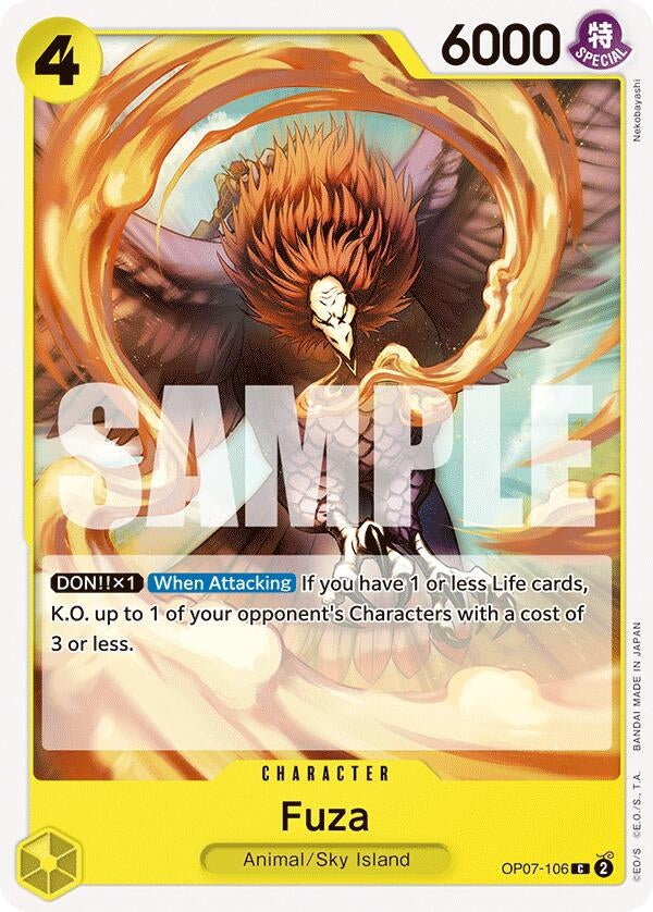 Image for Fuza (OP07-106) (500 Years in the Future) - One Piece Card Game