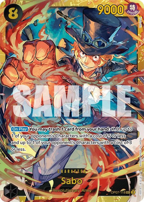 Image for Sabo (OP07-118) (500 Years in the Future) - One Piece Card Game