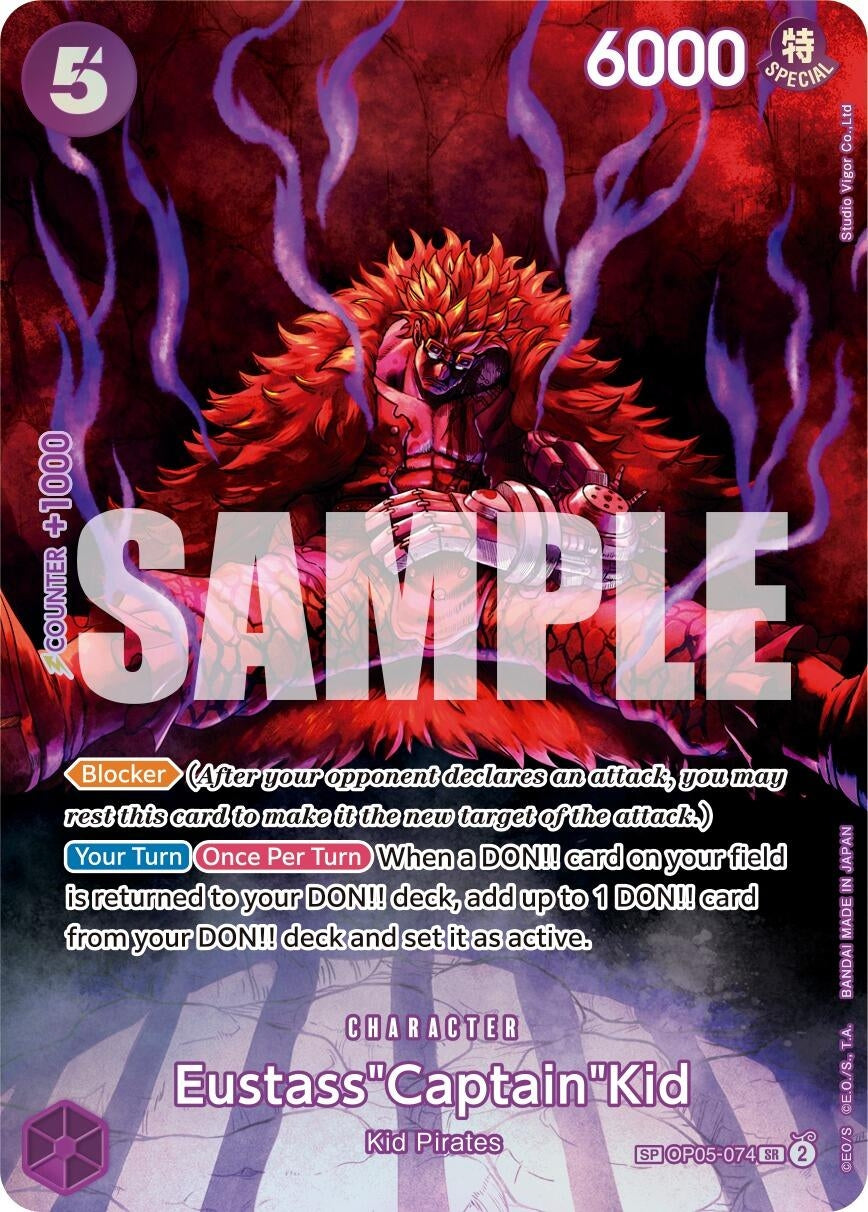 Image for Eustass"Captain"Kid (SP) (OP05-074) (500 Years in the Future) - One Piece Card Game