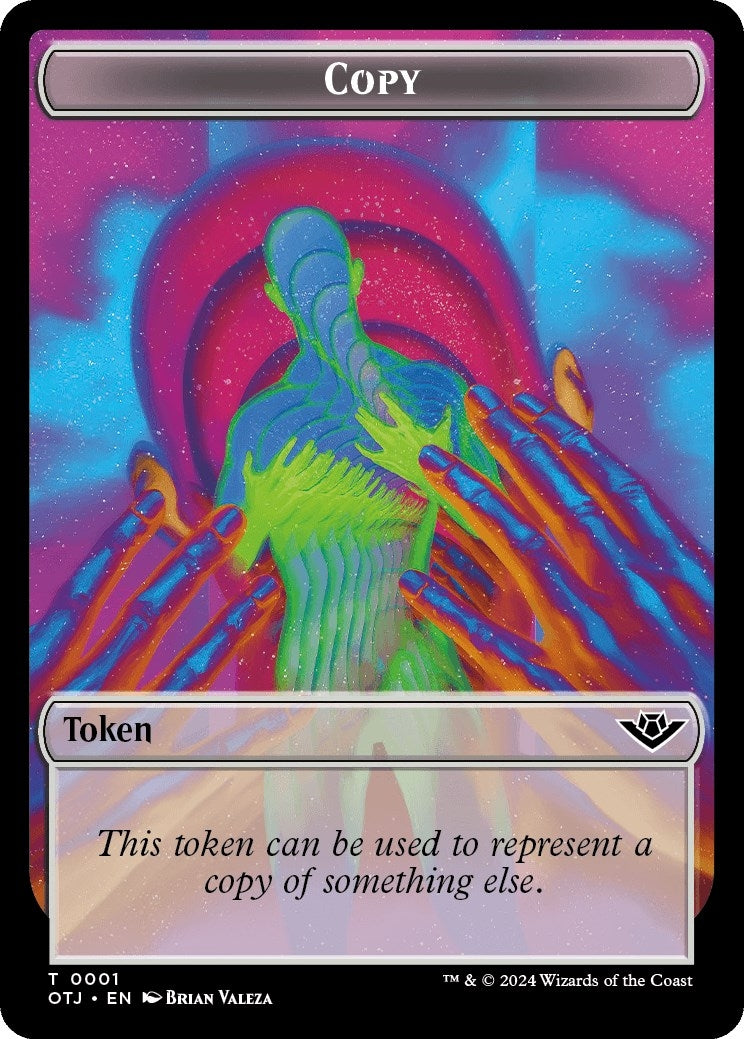 Image for Copy // Plot Double-Sided Token (1 // 20) (Outlaws of Thunder Junction) (OTJ) - Magic: The Gathering