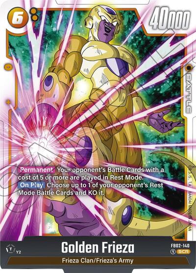 Golden Frieza - FB02-140 SCR