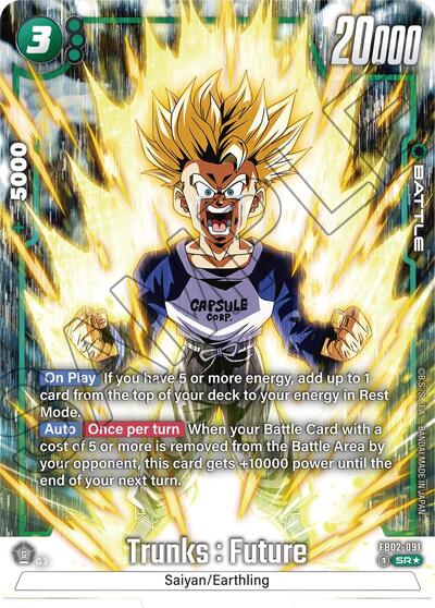 Trunks : Future - FB02-091 (Alternate Art)