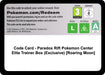 Image for Code Card - Paradox Rift Pokemon Center Elite Trainer Box (Exclusive) [Roaring Moon] (SV04: Paradox Rift) (PAR) - Pokemon