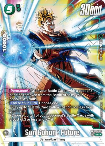 Son Gohan : Future FB02-089 (Alternate Art)