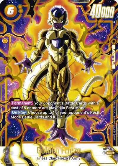 Golden Frieza FB02-140 (Alternate Art) SCR