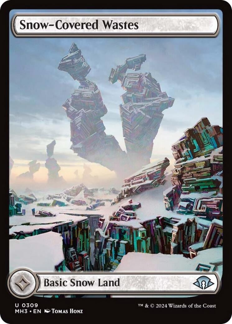 Image for Snow-Covered Wastes (0309) (309) (Modern Horizons 3) - Magic: The Gathering