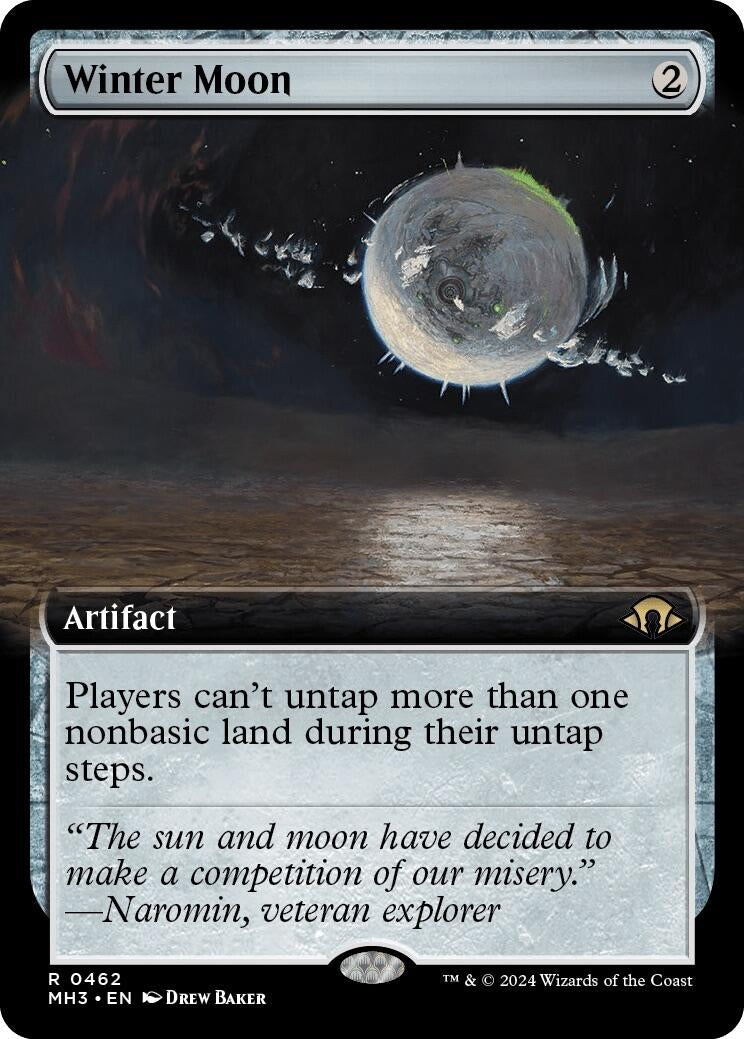 Image for Winter Moon (Extended Art) (462) (Modern Horizons 3) - Magic: The Gathering