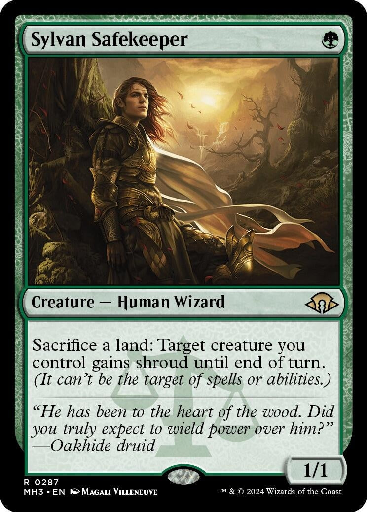 Image for Sylvan Safekeeper (287) (Modern Horizons 3) - Magic: The Gathering