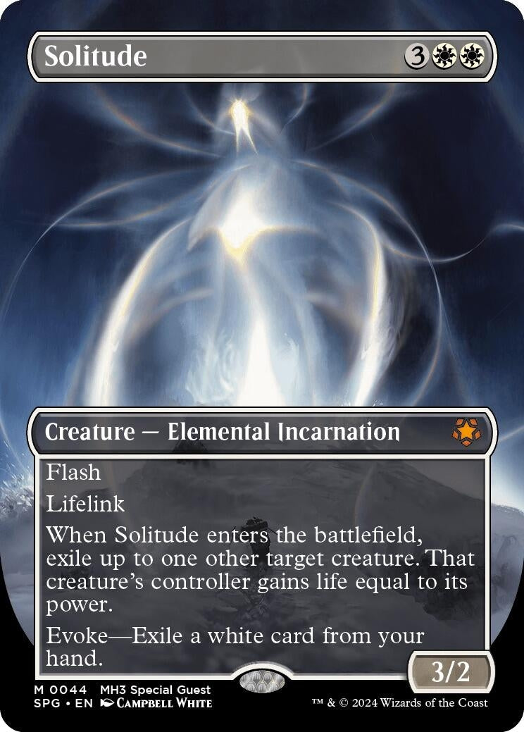 Image for Solitude (Borderless) (44) (Special Guests) - Magic: The Gathering