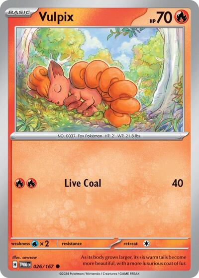 Vulpix 026/167