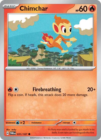 Chimchar 031/167