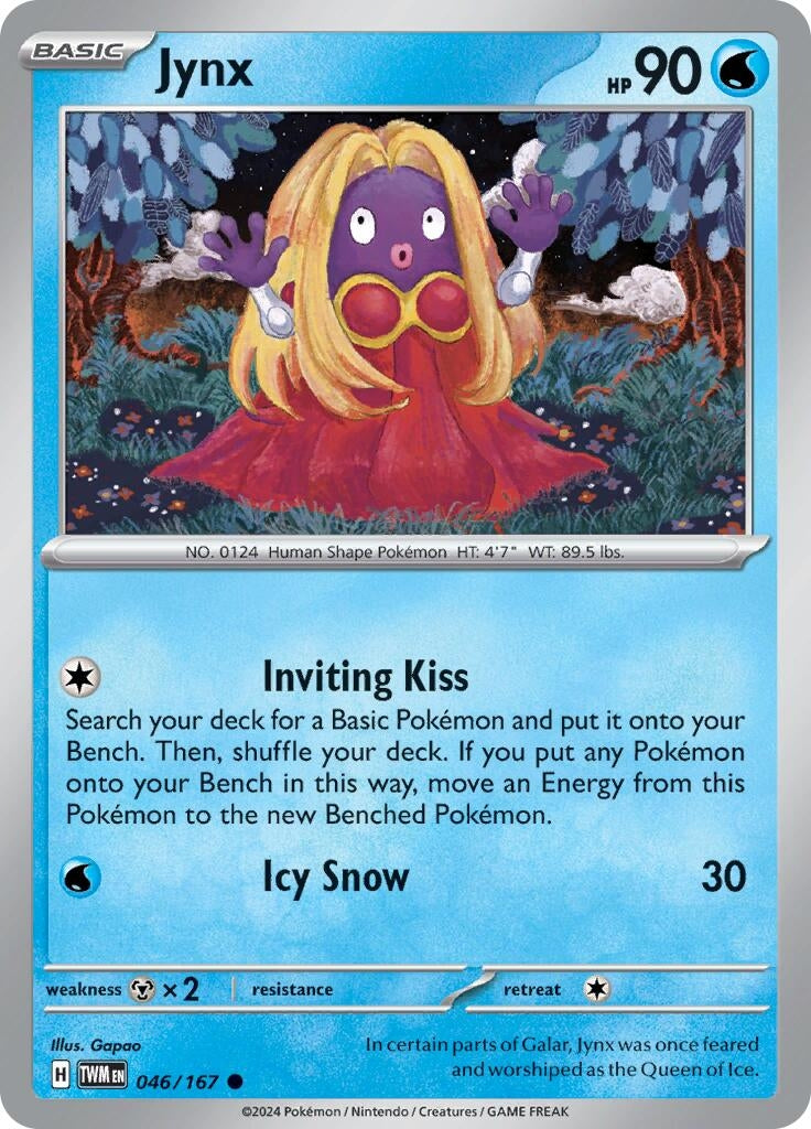 Jynx (046/167) (SV06: Twilight Masquerade)