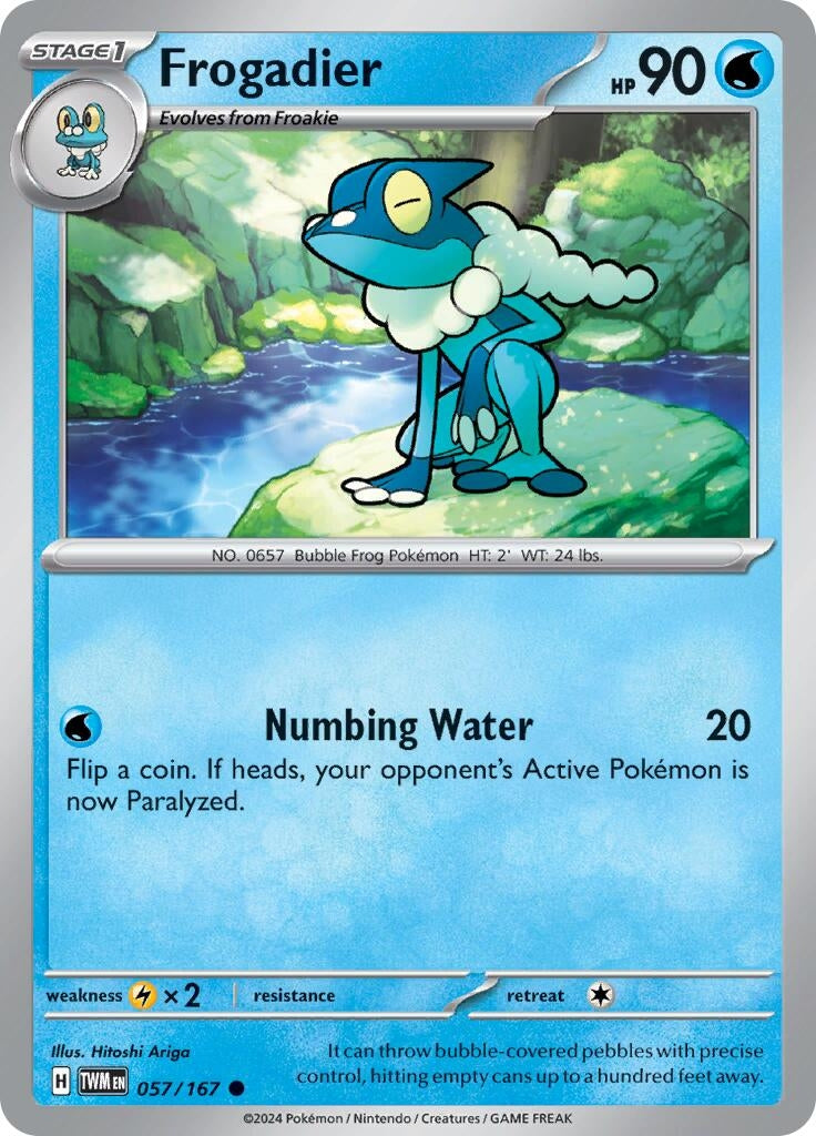 Frogadier (057/167) (SV06: Twilight Masquerade)