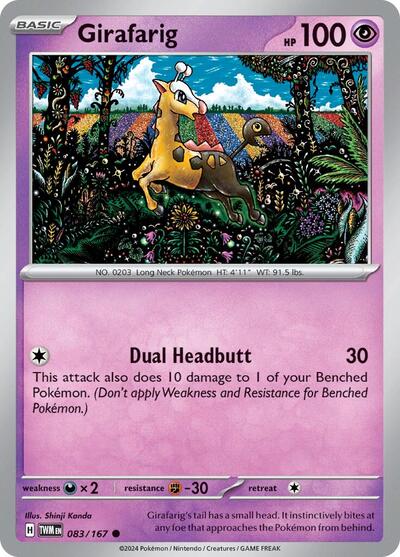 Girafarig 083/167