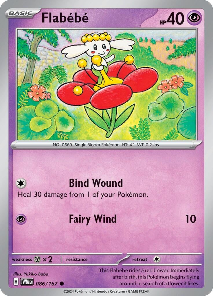 Flabebe (086/167) (SV06: Twilight Masquerade)