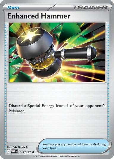 Image for Enhanced Hammer (148/167) (SV06: Twilight Masquerade) (TWM) - Pokemon