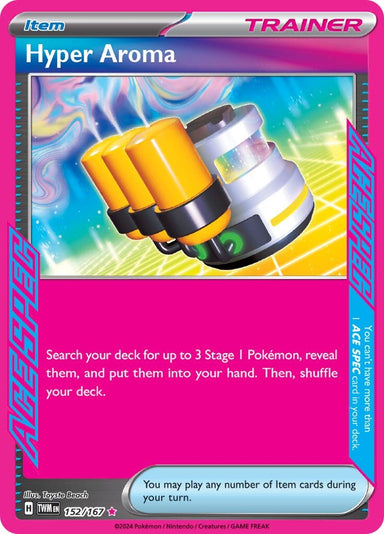Image for Hyper Aroma (152/167) (SV06: Twilight Masquerade) (TWM) - Pokemon