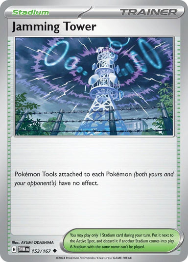 Image for Jamming Tower (153/167) (SV06: Twilight Masquerade) (TWM) - Pokemon