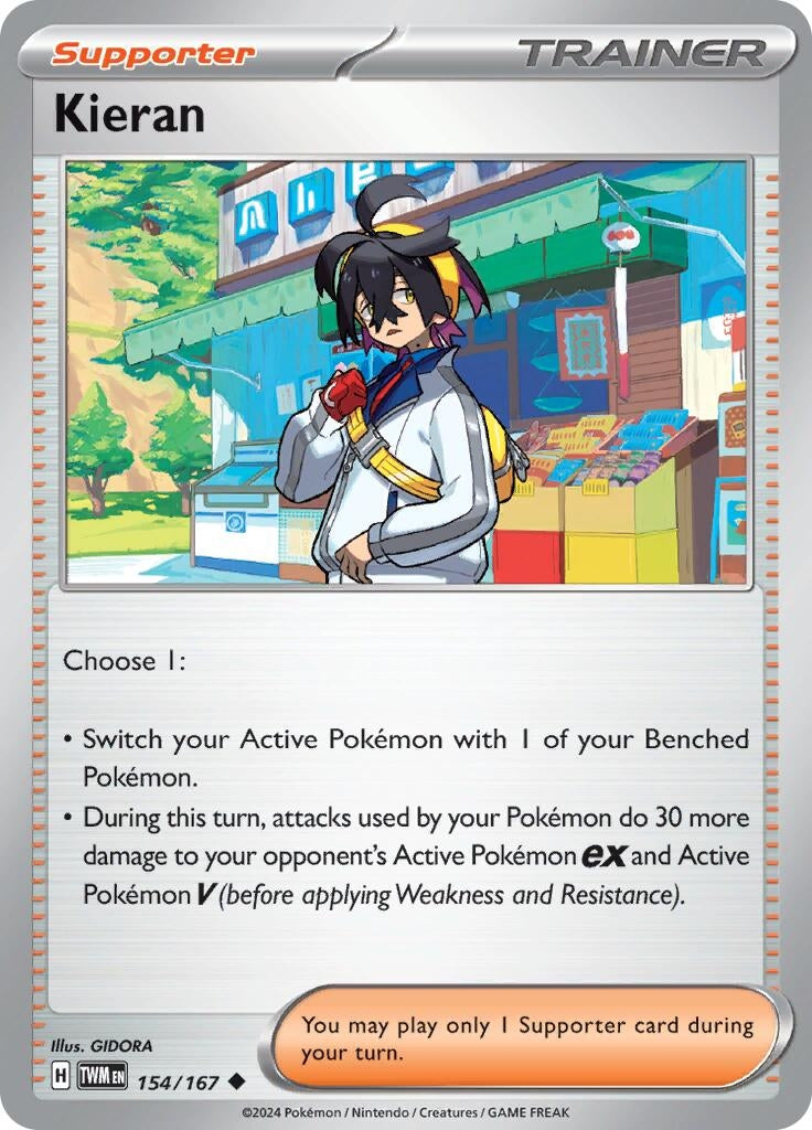 Kieran (154/167) (SV06: Twilight Masquerade)