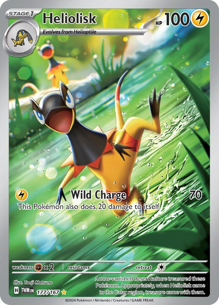 Image for Heliolisk (177/167) (TWM) - Pokemon