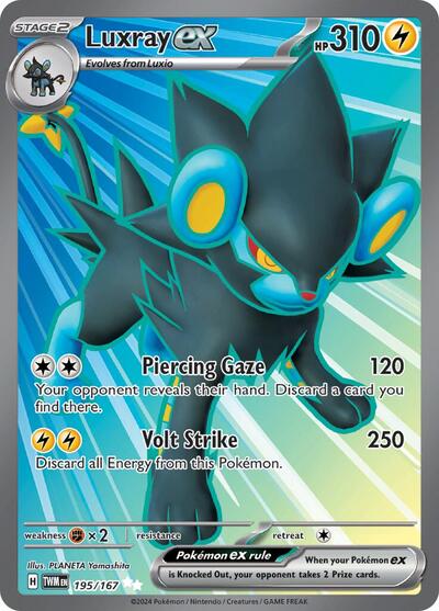 Luxray ex - 195/167