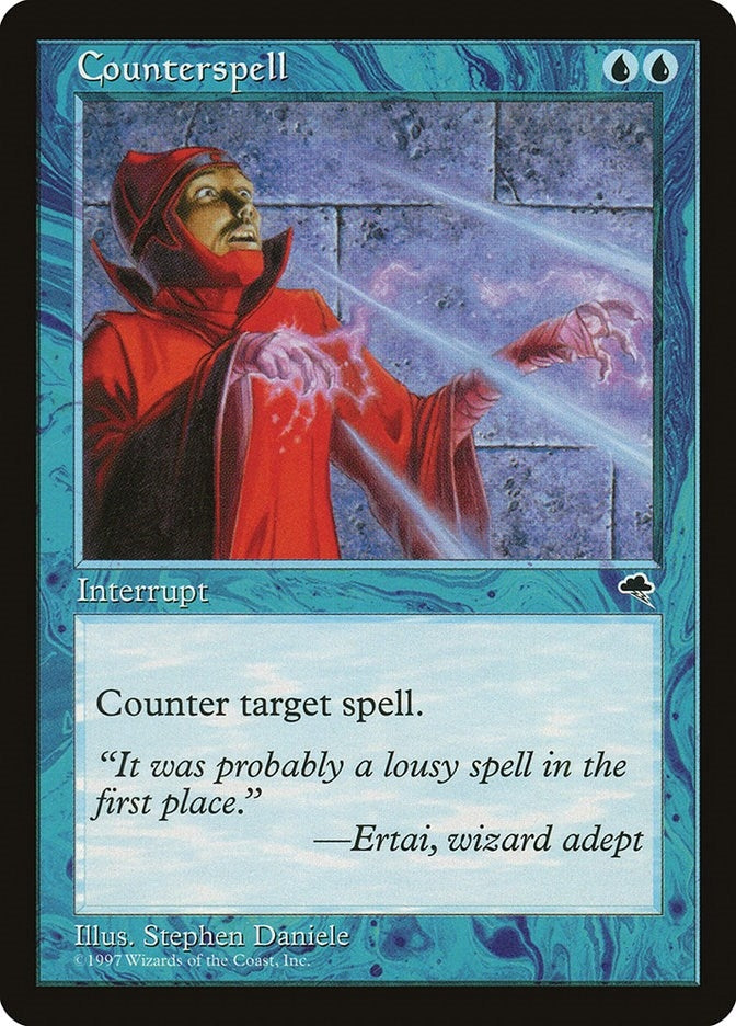 Image for Counterspell (57) (Tempest) (TMP) - Magic: The Gathering