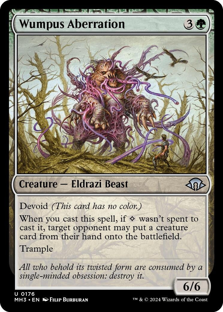 Image for Wumpus Aberration (176) (Modern Horizons 3) - Magic: The Gathering