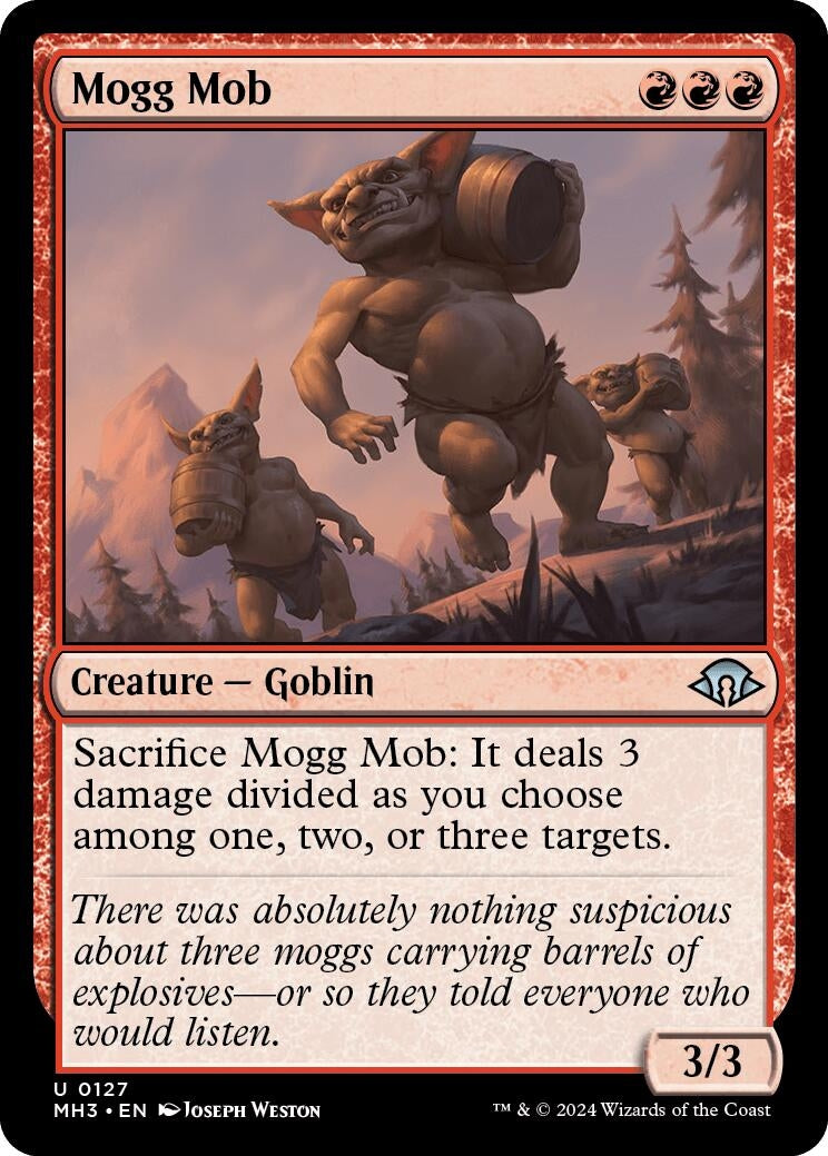 Image for Mogg Mob (127) (Modern Horizons 3) - Magic: The Gathering