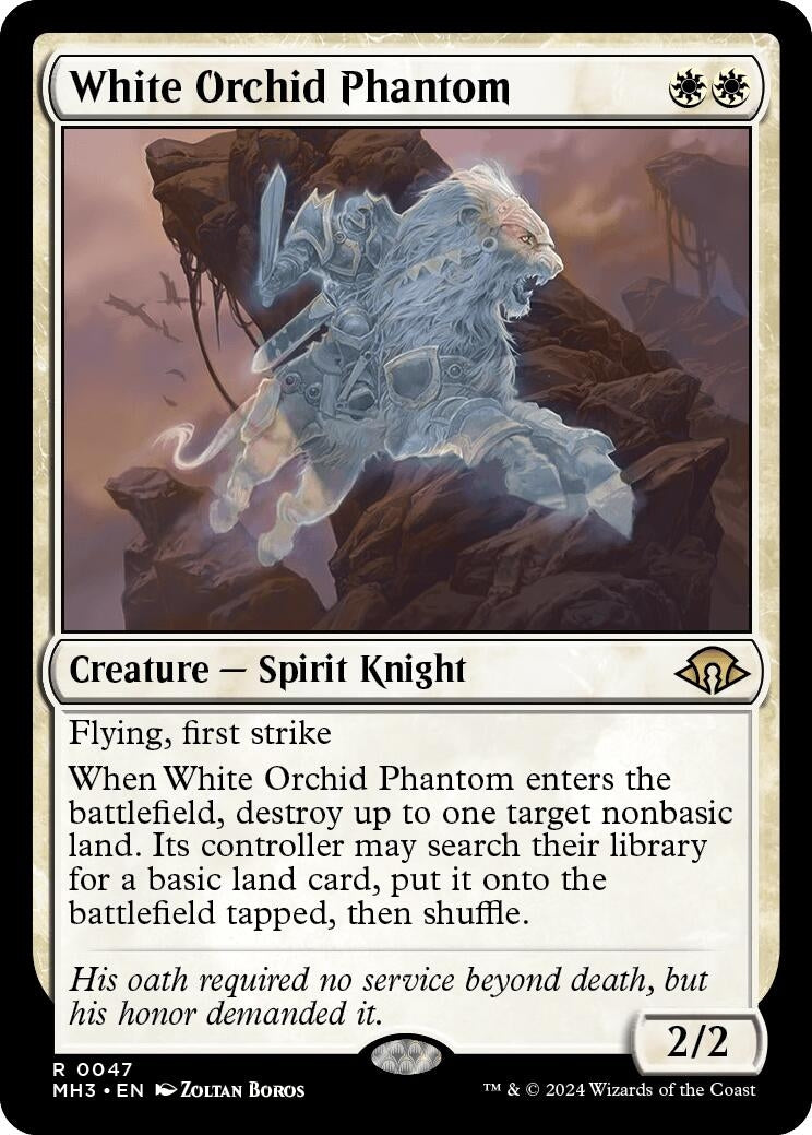 Image for White Orchid Phantom (47) (Modern Horizons 3) - Magic: The Gathering
