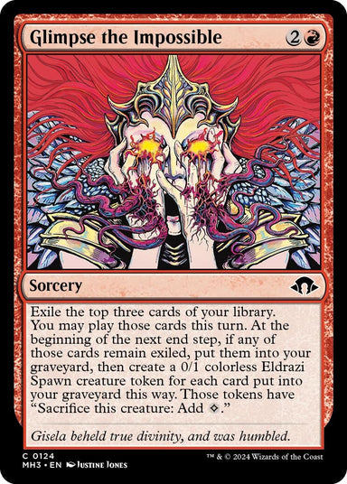 Image for Glimpse the Impossible (124) (Modern Horizons 3) - Magic: The Gathering