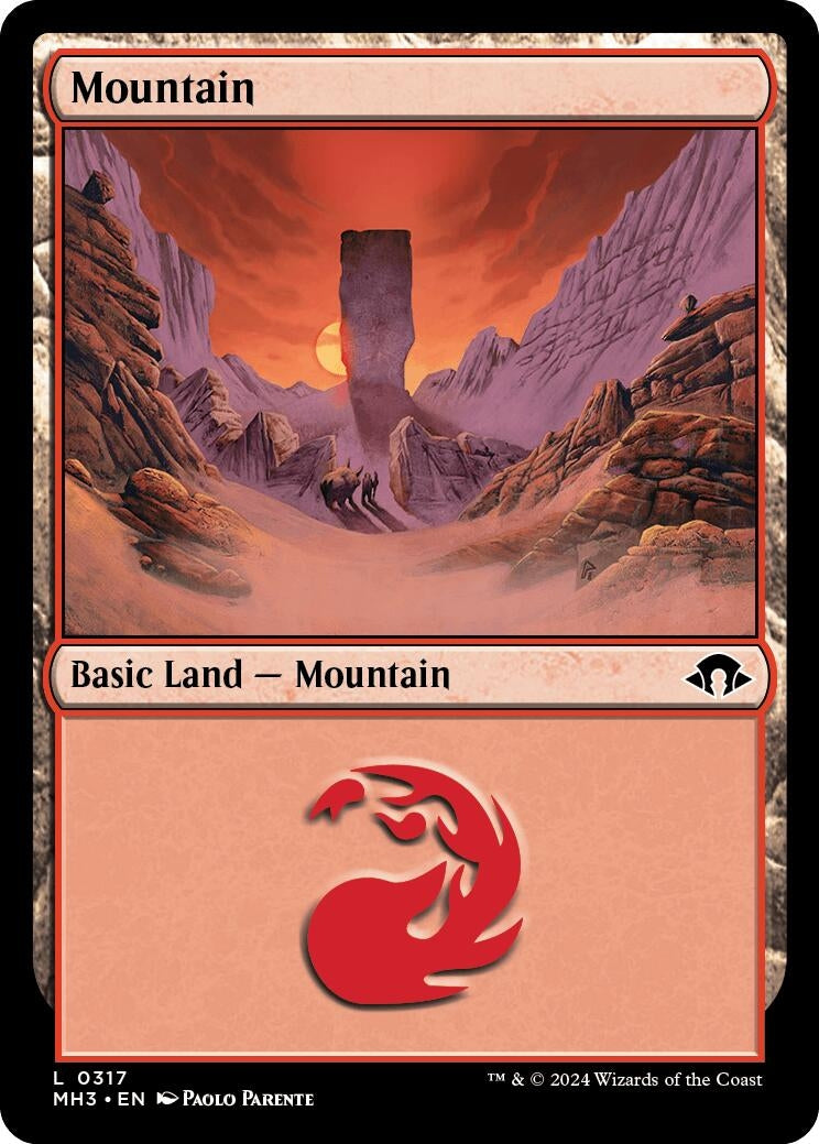 Image for Mountain (0317) (317) (Modern Horizons 3) - Magic: The Gathering