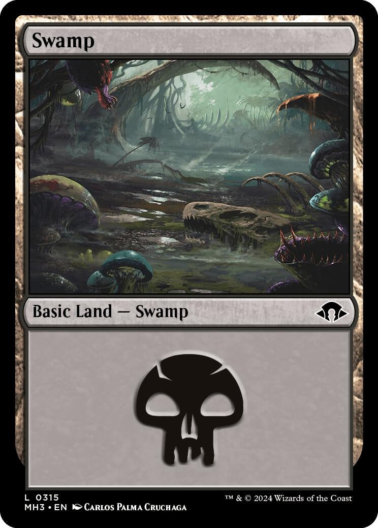 Image for Swamp (0315) (315) (Modern Horizons 3) - Magic: The Gathering