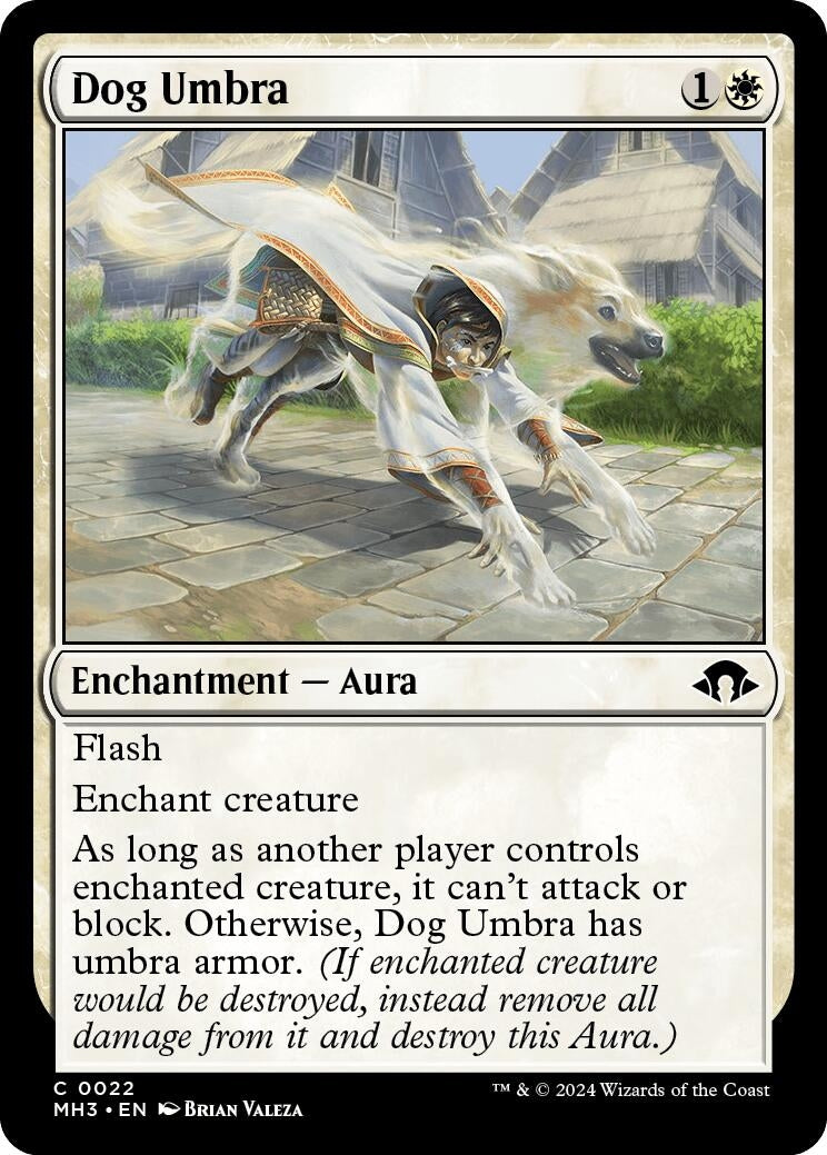 Image for Dog Umbra (22) (Modern Horizons 3) - Magic: The Gathering