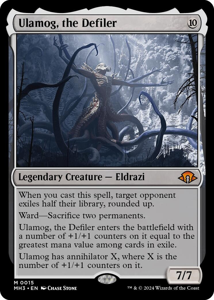 Image for Ulamog, the Defiler (15) (Modern Horizons 3) - Magic: The Gathering