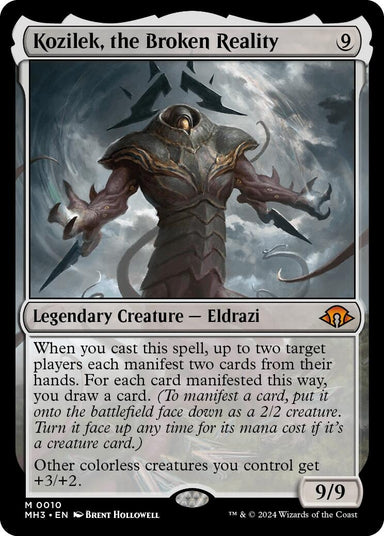 Image for Kozilek, the Broken Reality (10) (Modern Horizons 3) - Magic: The Gathering
