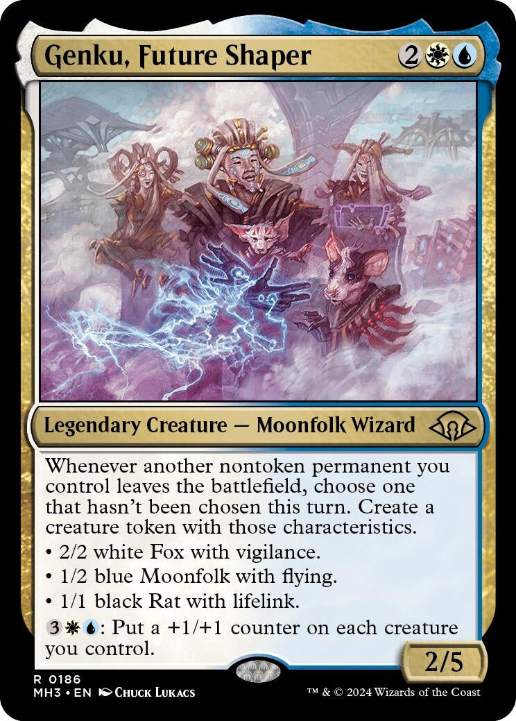 Image for Genku, Future Shaper (186) (Modern Horizons 3) - Magic: The Gathering