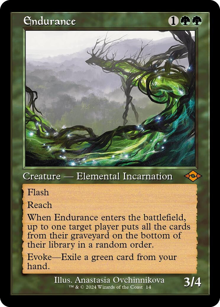 Image for Endurance (Retro Frame) (14) (Modern Horizons 2) (MH2) - Magic: The Gathering