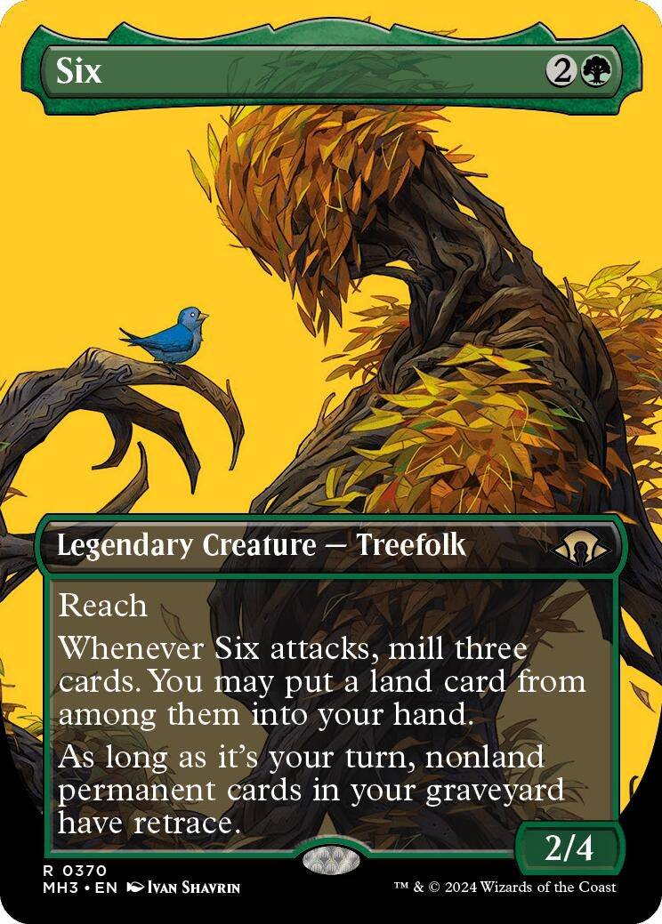 Image for Six (Borderless) (370) (Modern Horizons 3) - Magic: The Gathering