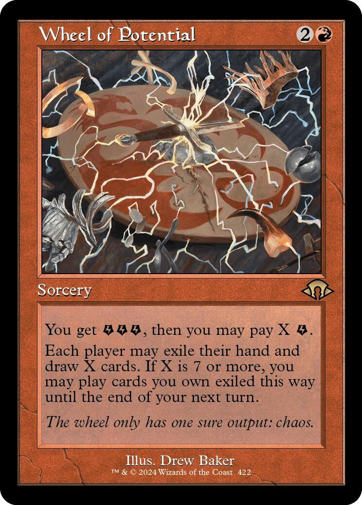Image for Wheel of Potential (Retro Frame) (422) (Modern Horizons 3) - Magic: The Gathering