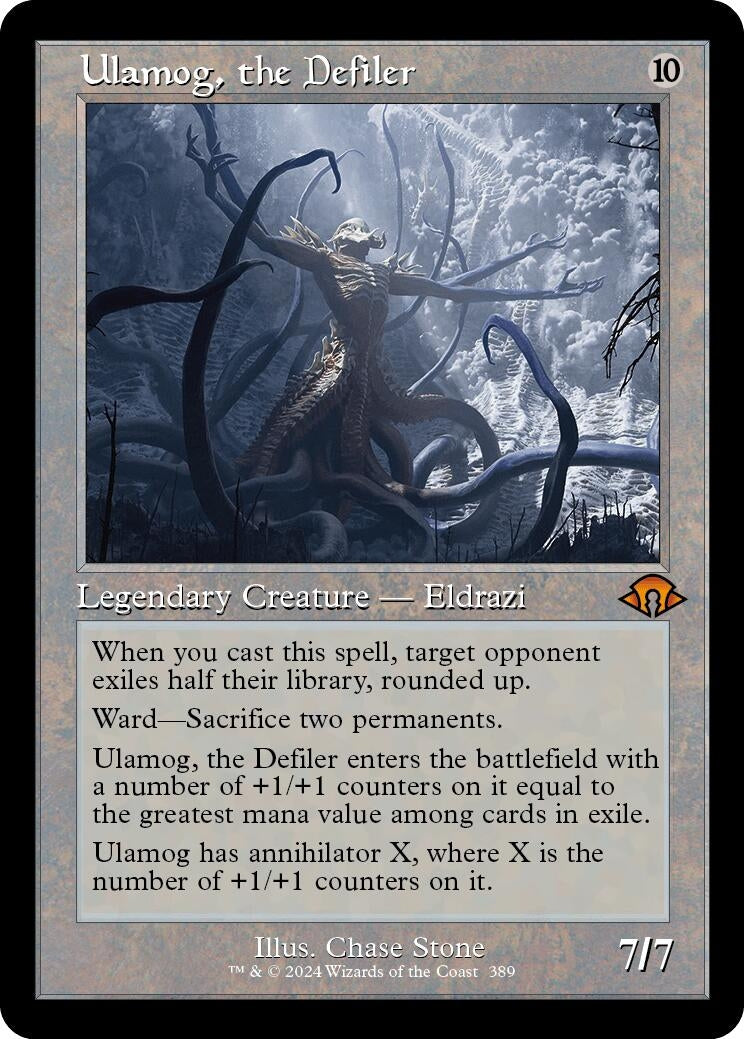 Image for Ulamog, the Defiler (Retro Frame) (389) (Modern Horizons 3) - Magic: The Gathering