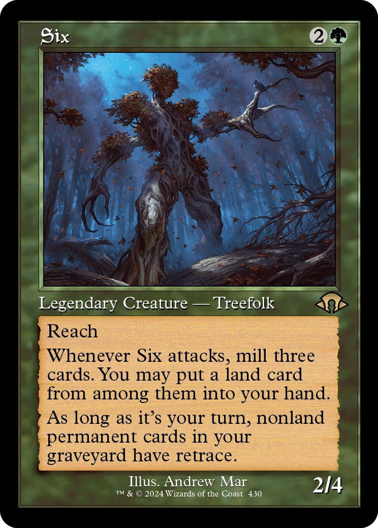 Image for Six (Retro Frame) (430) (Modern Horizons 3) - Magic: The Gathering
