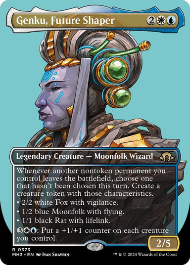 Image for Genku, Future Shaper (Borderless) (373) (Modern Horizons 3) - Magic: The Gathering